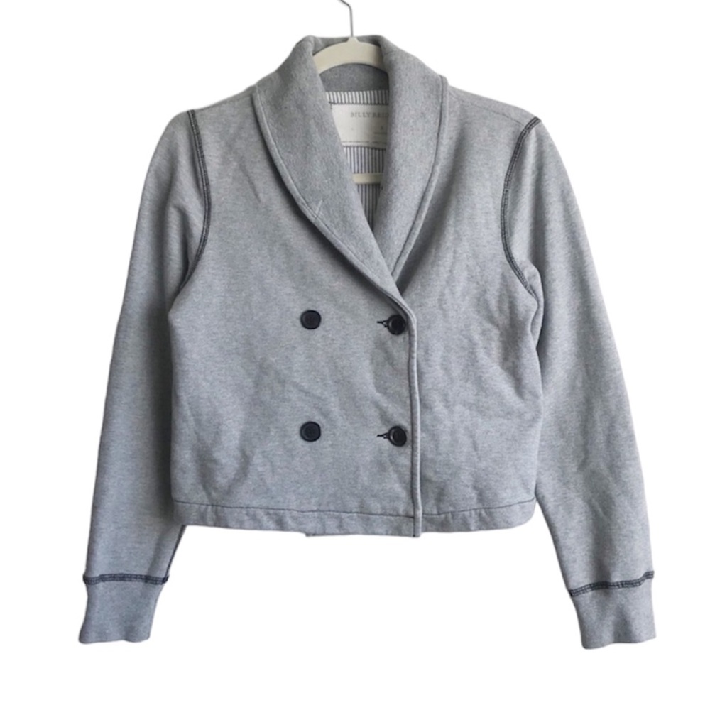 BILLY REID sweater coat blazer